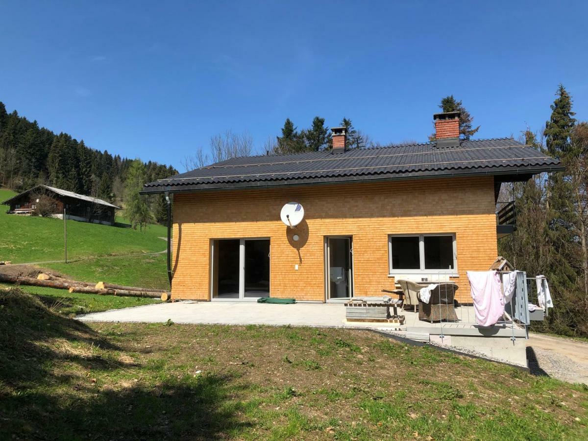 Ferienhaus Am Waldrand Von Egg Bregenzer Wald Exterior foto