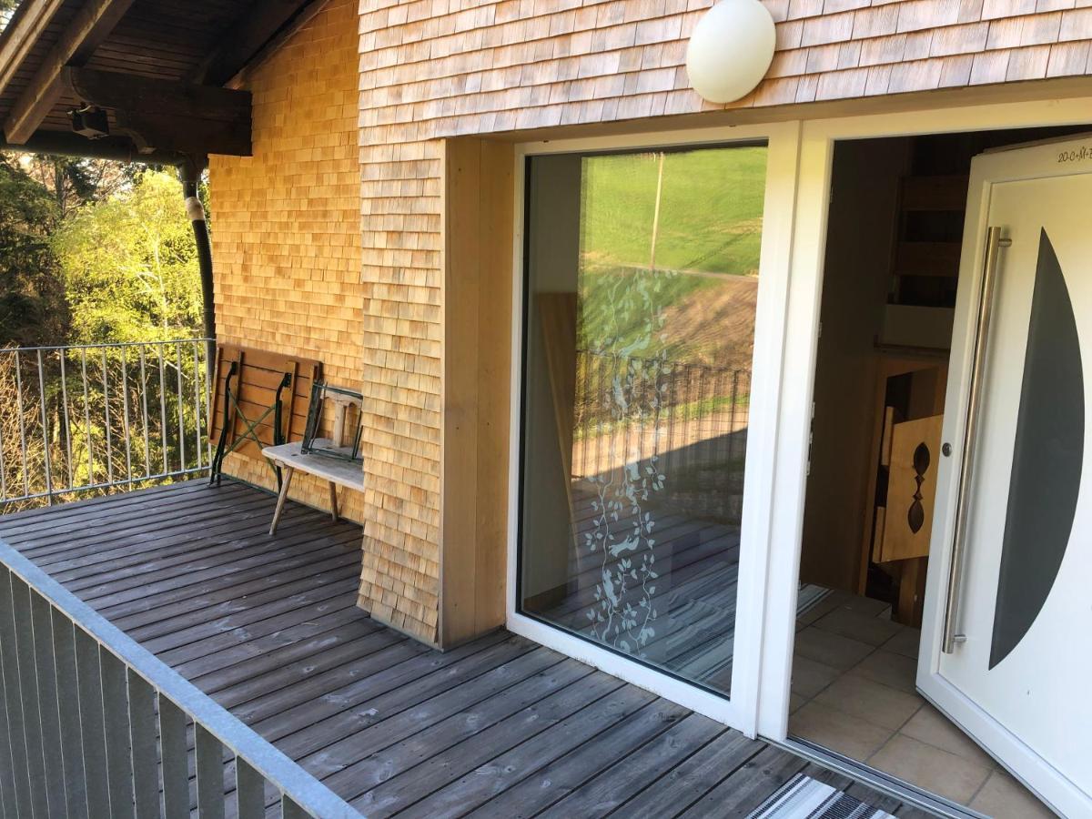 Ferienhaus Am Waldrand Von Egg Bregenzer Wald Exterior foto
